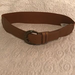Forever 21 brown elastic belt